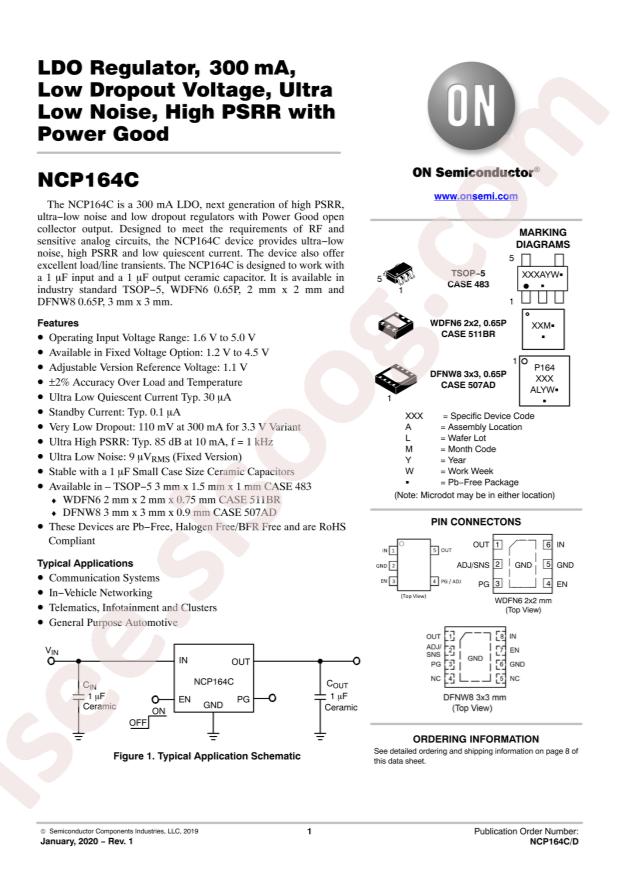 NCP164CSN300T1G