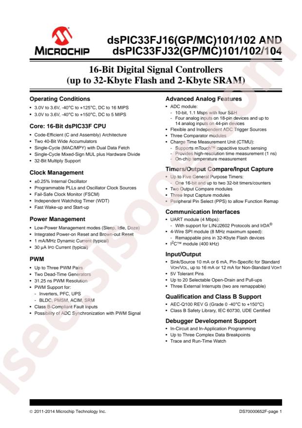 DSPIC33FJ32GP102-I/ML