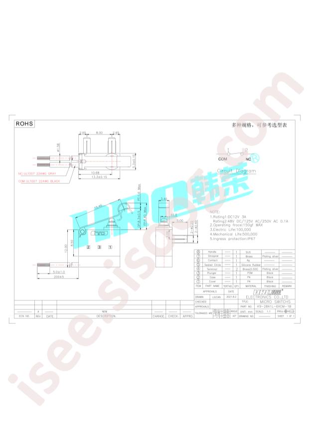 K9-2841L-6XCM-1B