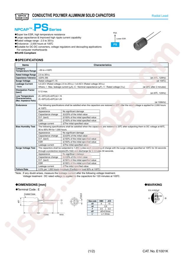 APS-2R5ETD152MJC5S