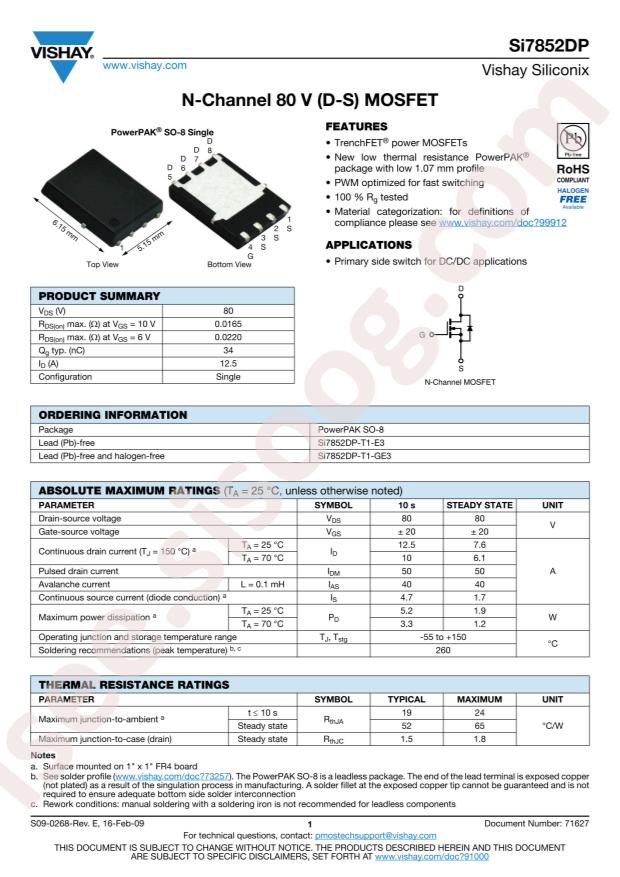 SI7852DP-T1-GE3