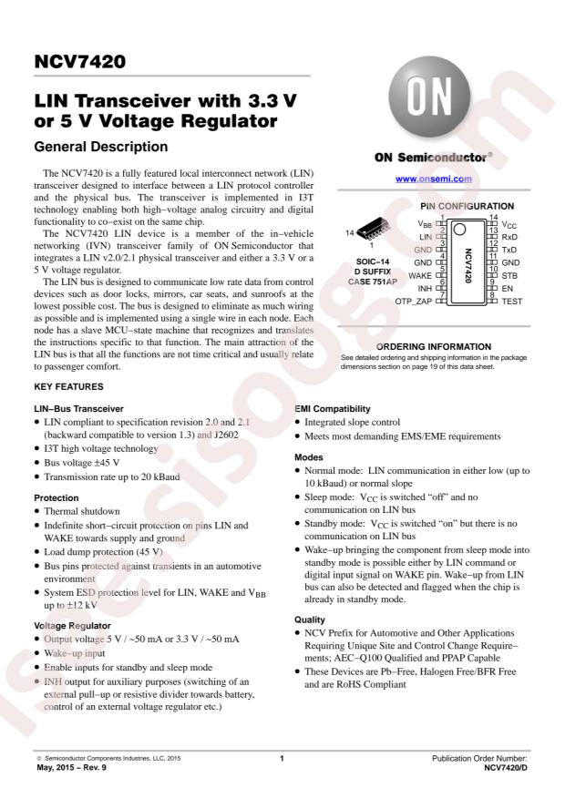 NCV74206V1GEVB