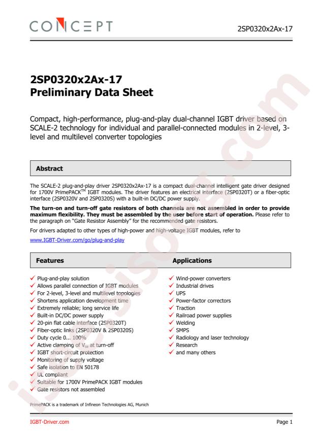 2SP0320V2A0-17