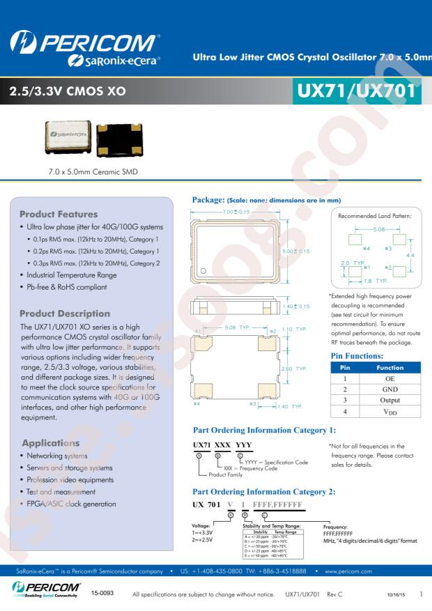 UX71B42003
