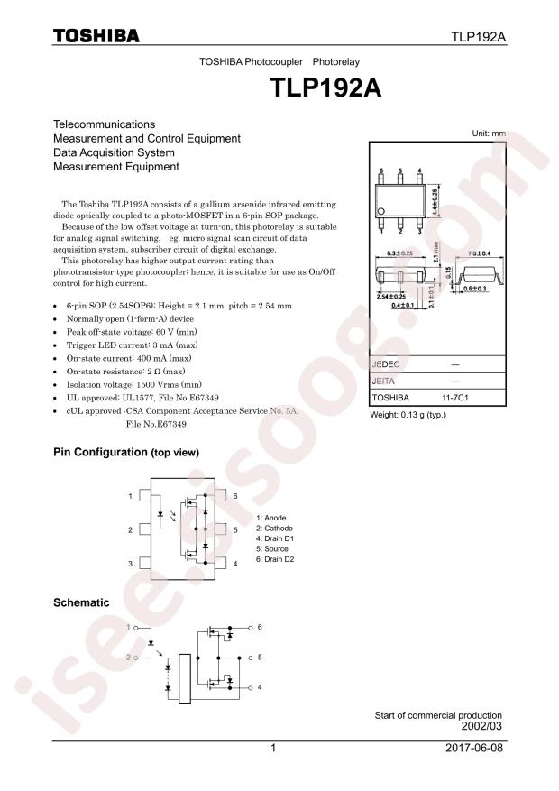 TLP192A(F)