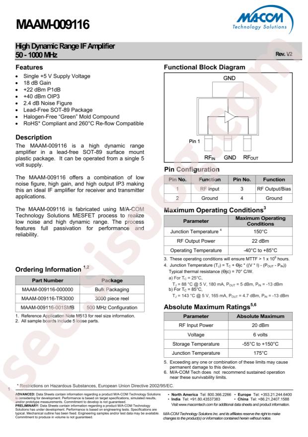 MAAM-009116-TR3000