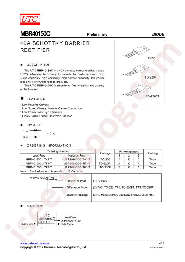 MBR40150CL-TA3-T