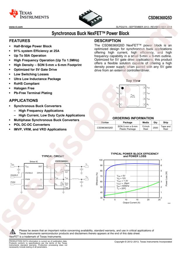 CSD86360Q5D