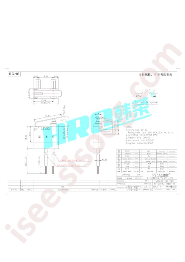 K9-2841L-6WBB-1B