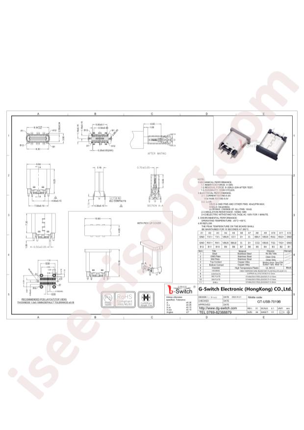 GT-USB-7019B
