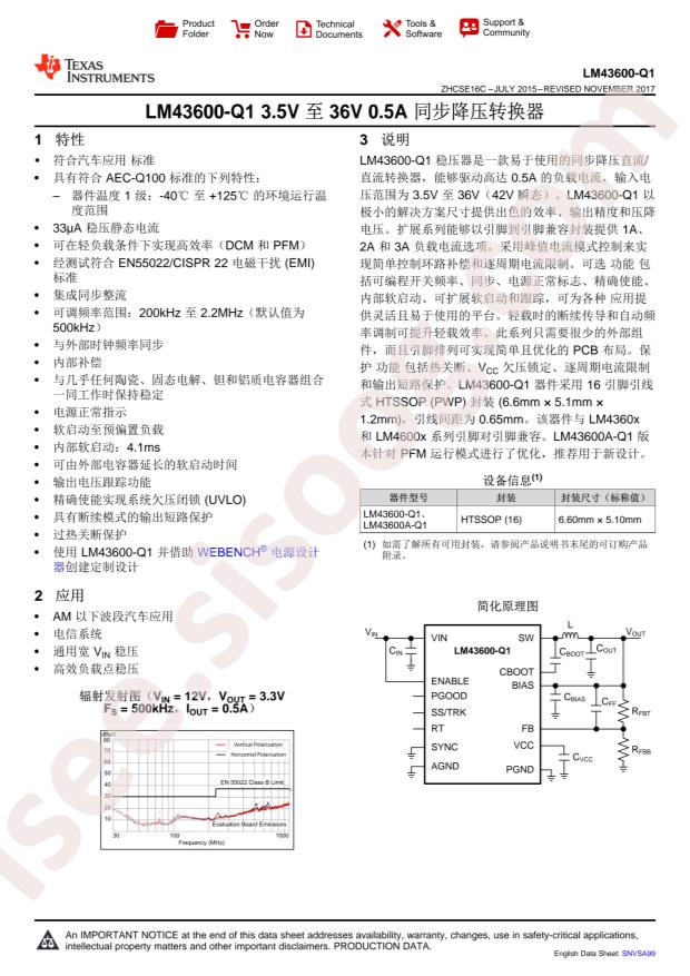 LM43600AQPWPRQ1