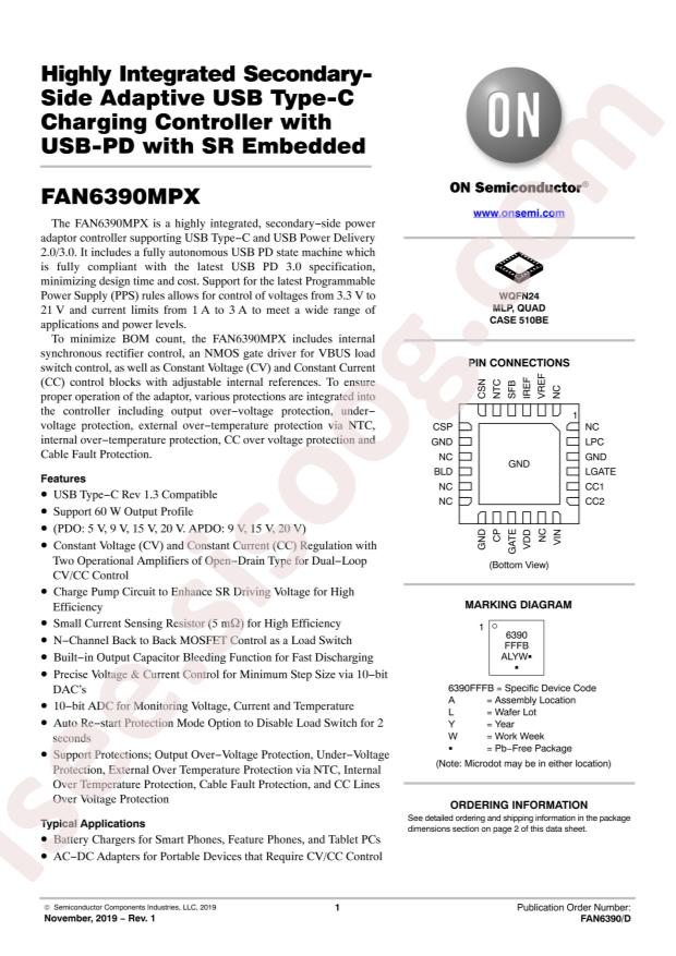 FAN6390MPX