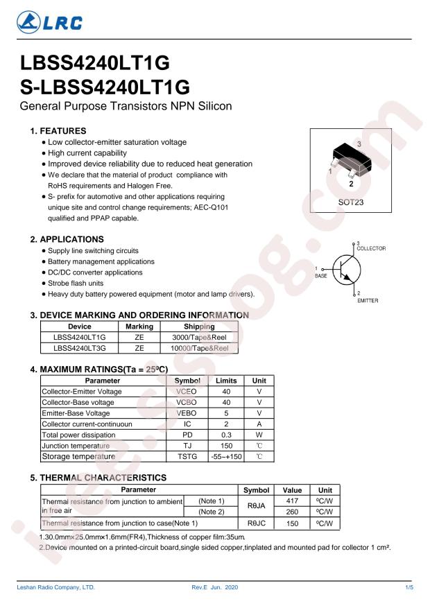 S-LBSS4240LT1G