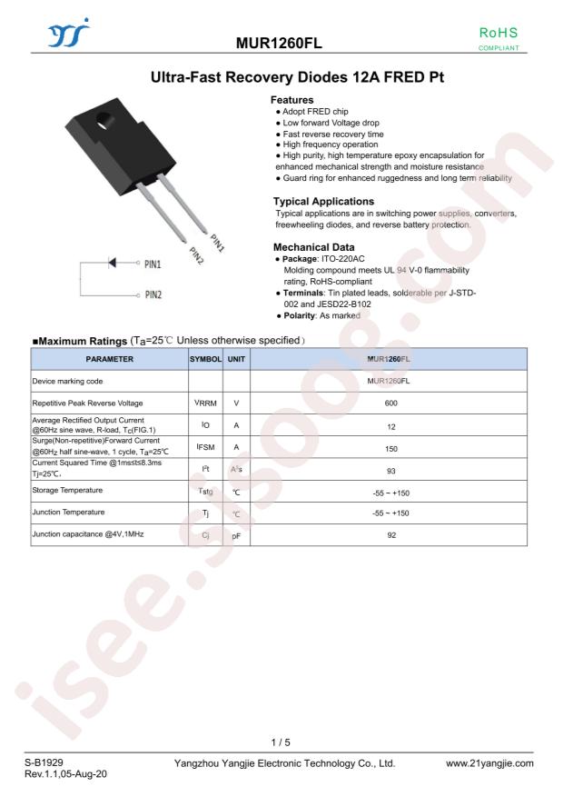 MUR1260FL