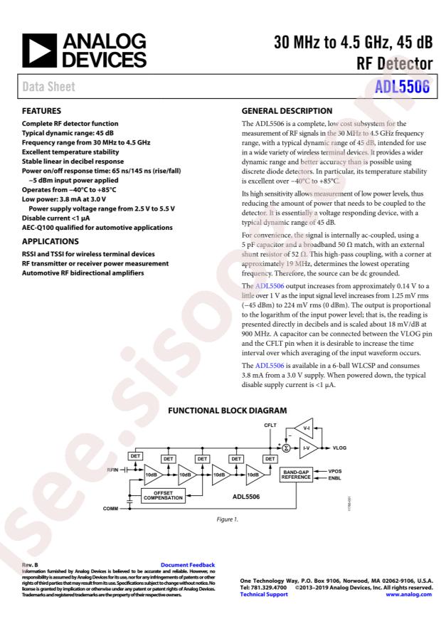 ADL5506ACBZ-R7