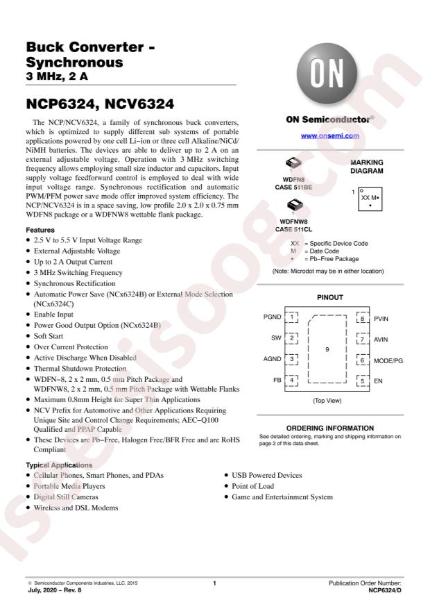 NCV6324BMTAAWTBG