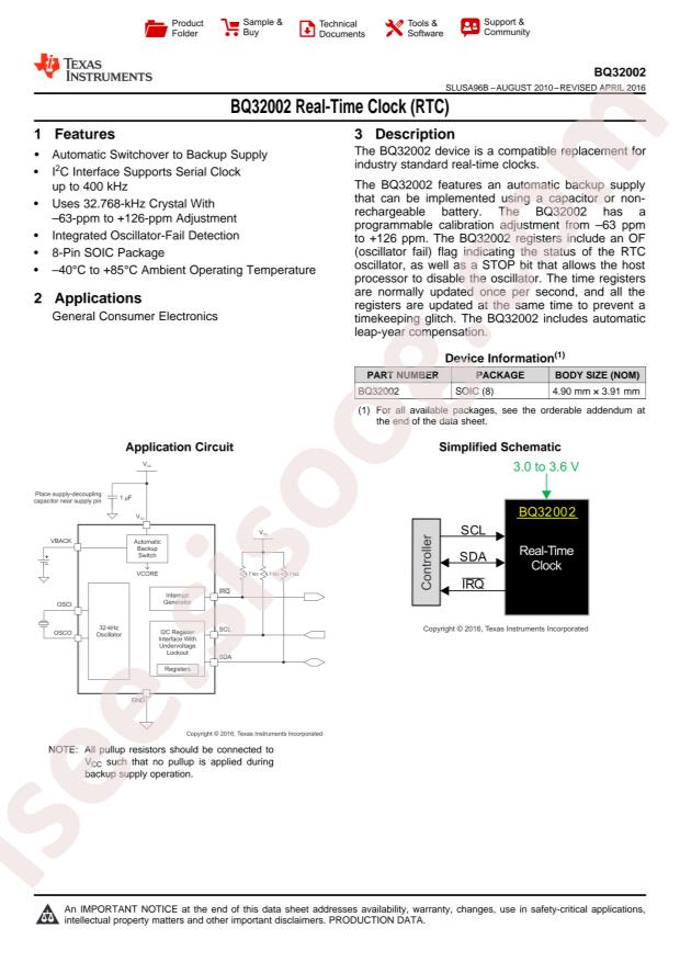 BQ32002DR