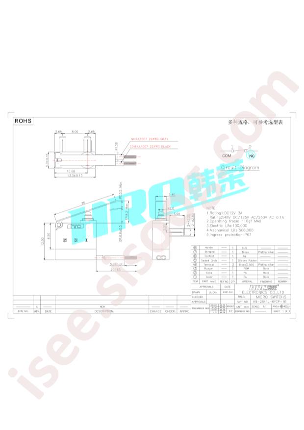 K9-2841L-6YCP-1B