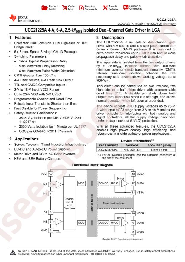 UCC21225ANPLR