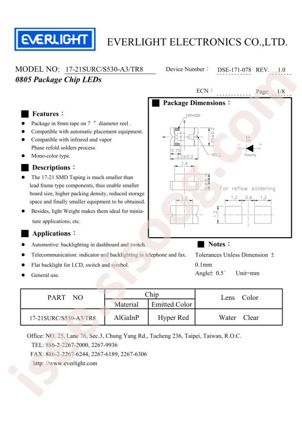 17-21SURC/S530-A3/TR8