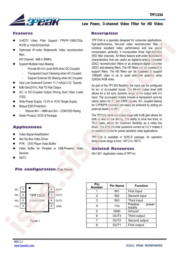 TPF133A-SR