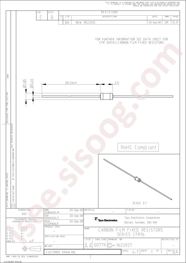 CFR16J270R