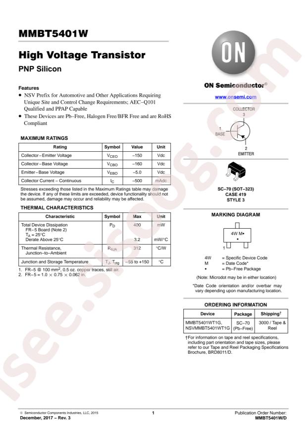 NSVMMBT5401WT1G
