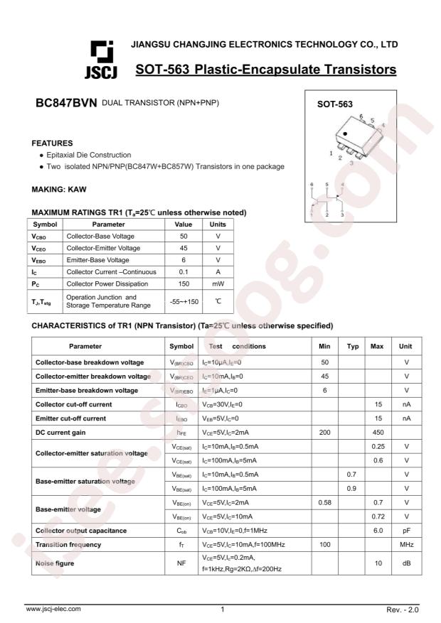 BC847BVN