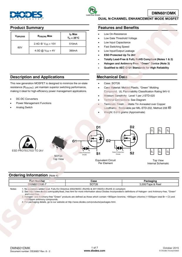 DMN601DMK-7