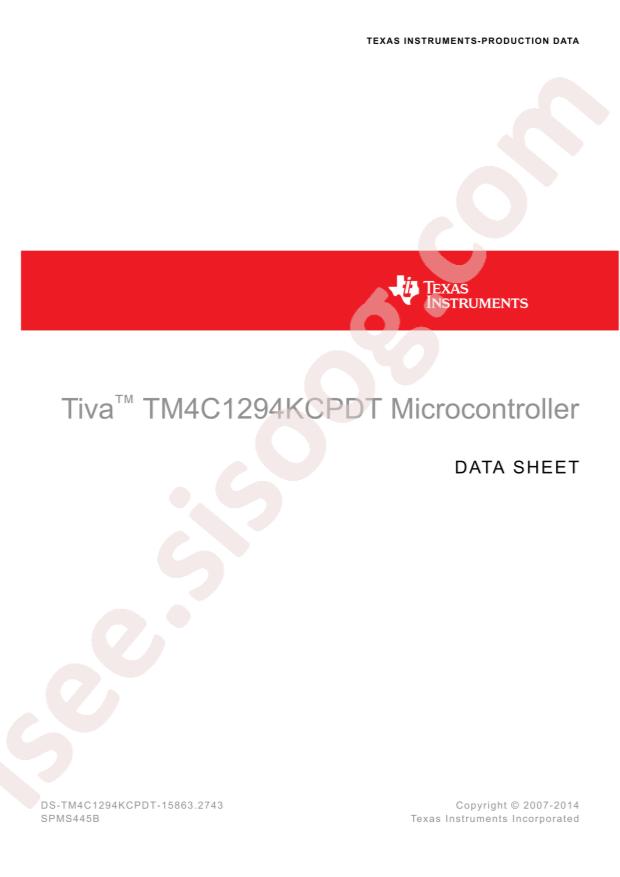 TM4C1294KCPDTI3R