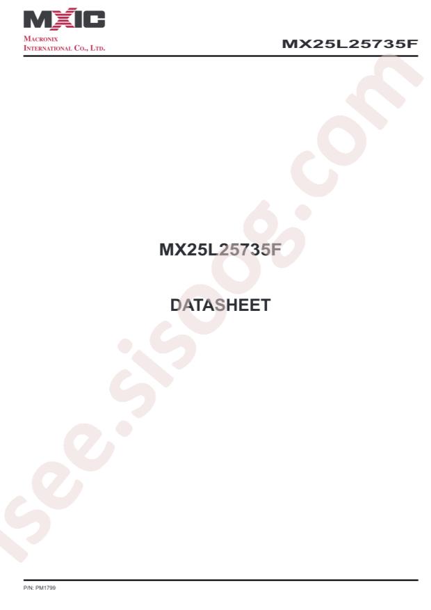 MX25L25735FMI-10G