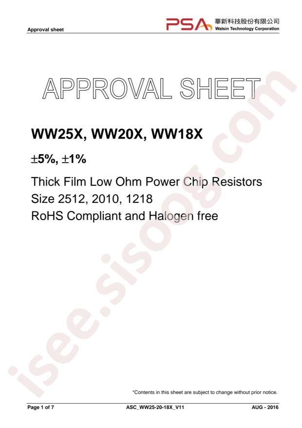 WW25XR120FTL