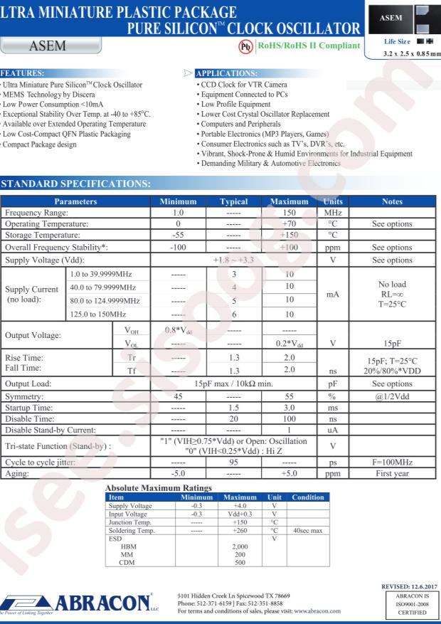 ASEM1-1.8432MHZ-LC-T