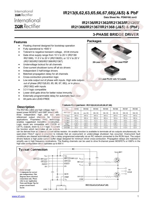IR2136STRPBF