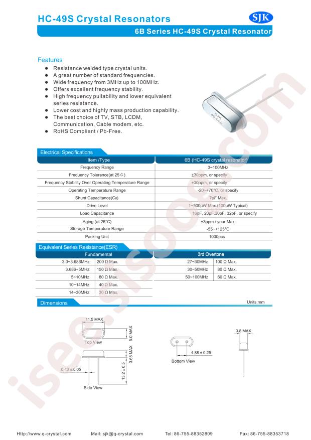 6BS05000F20UCG