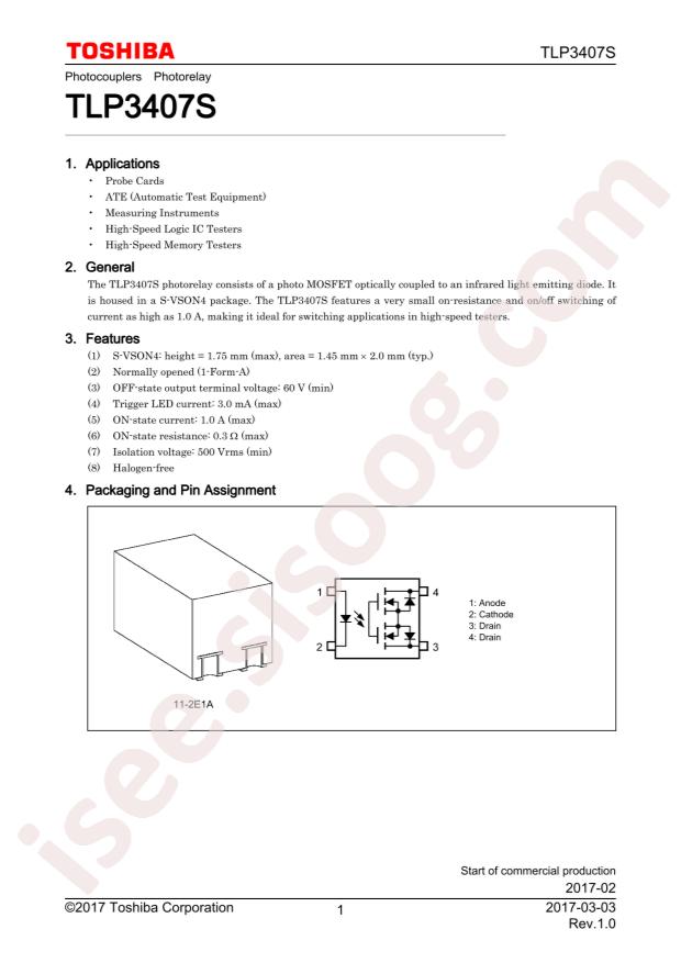 TLP3407S(TP,E