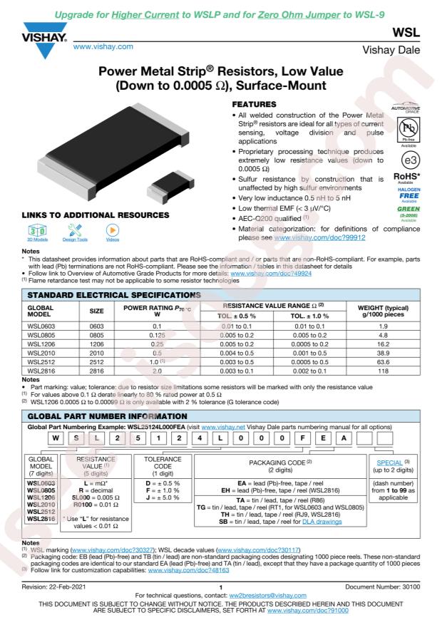 WSL25126L000FEA