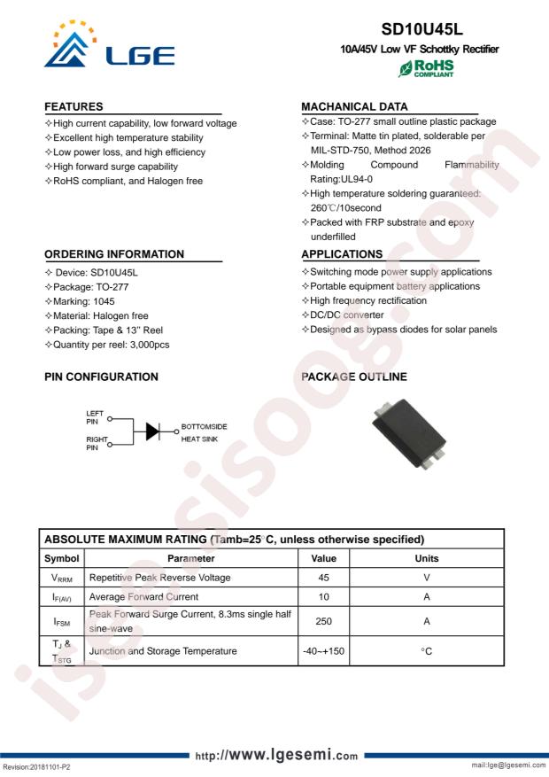 SD10U45L