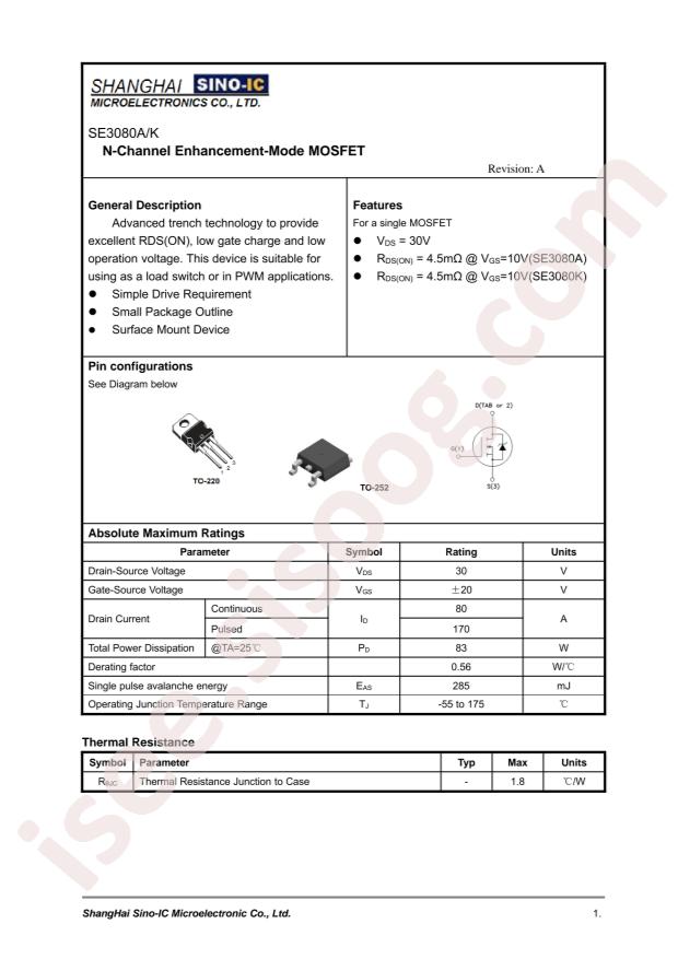 SE3080K