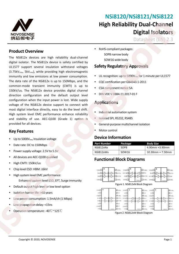 NSi8122N1