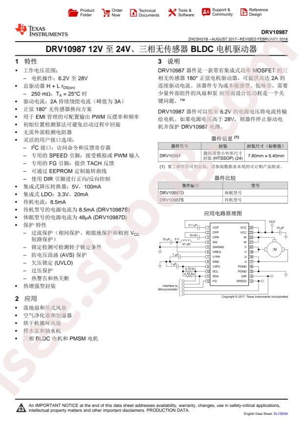 DRV10987DPWPR