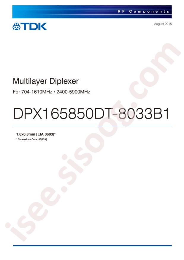 DPX165850DT-8033B1