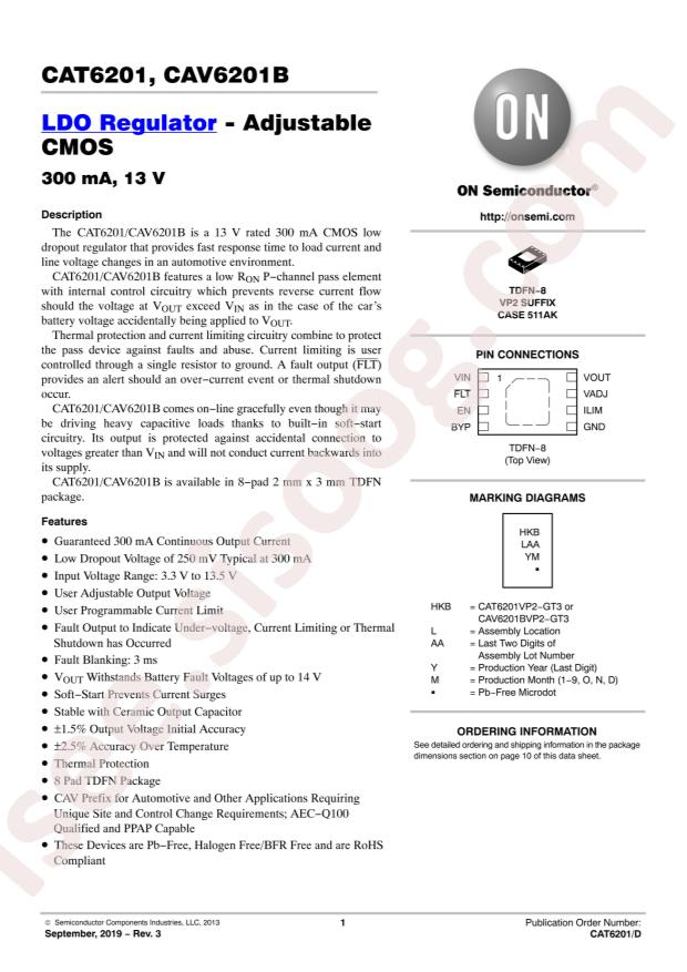CAT6201VP2-GT3