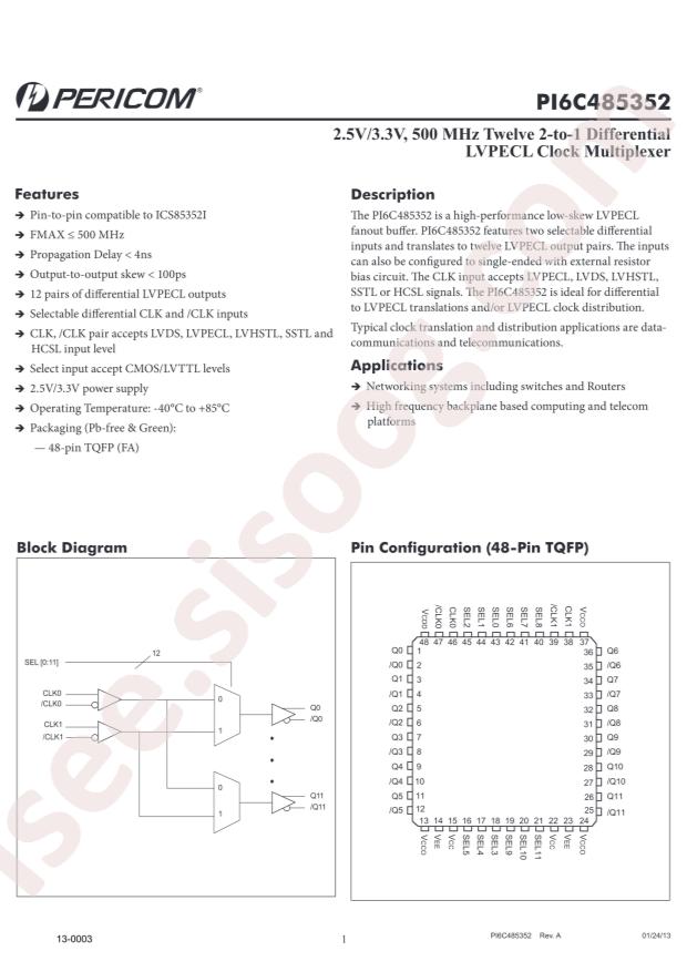 PI6C485352FAEX