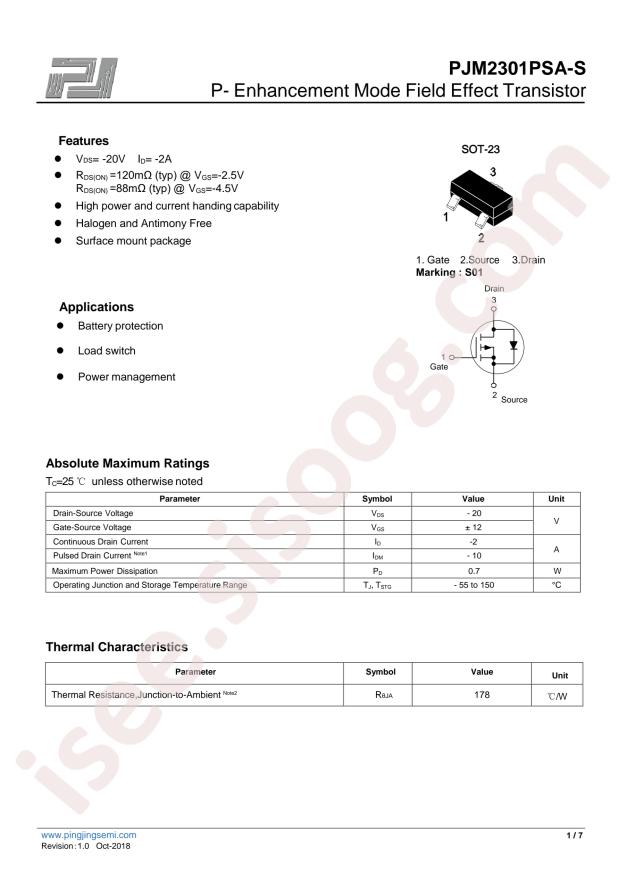 PJM2301PSA-S