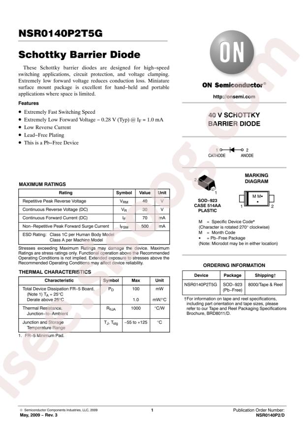NSR0140P2T5G