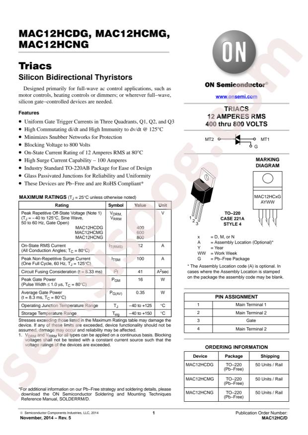MAC12HCNG