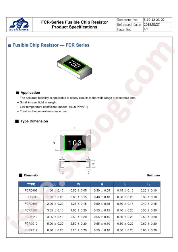 FCR1206J100RP05Z