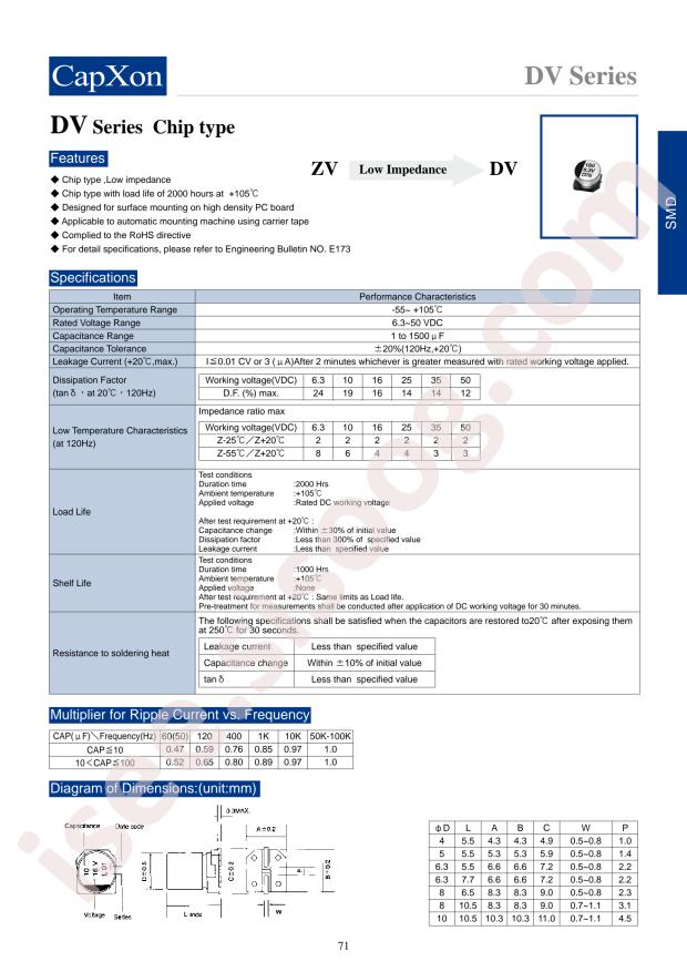 DV221M010E077ETR