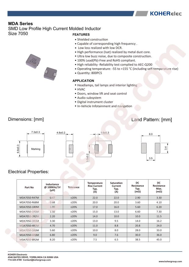 MDA7050-470M